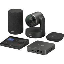 Logitech para salas medianas + TAP + Rally + Google Meet Compute