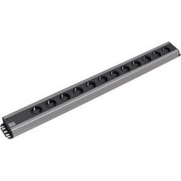 BACHMANN 300.002 multiprise 12xSchuko grise