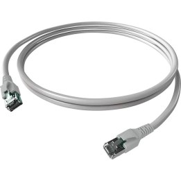EASYLAN FlexBoot Patchkabel Kat.6A S/FTP grau 10m
