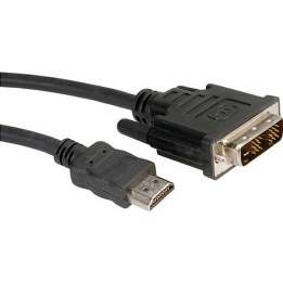 Cavo DVI-HDMI ROLINE, 10 m