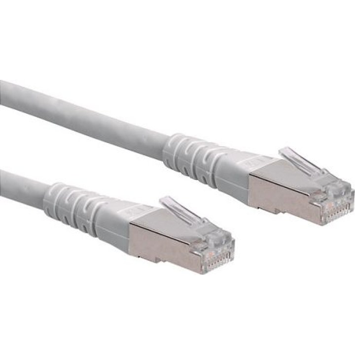 ROLINE Patchkabel Kat.6 Class E S/FTP PiMF grau 10m