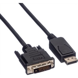 VALUE DisplayPort cable DP-DVI (24+1), LSOH, M/M, black, 2 m