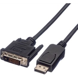 VALUE KABELDP-DVILSOH15M cavo DisplayPort-DVI-D nero 1,5 m