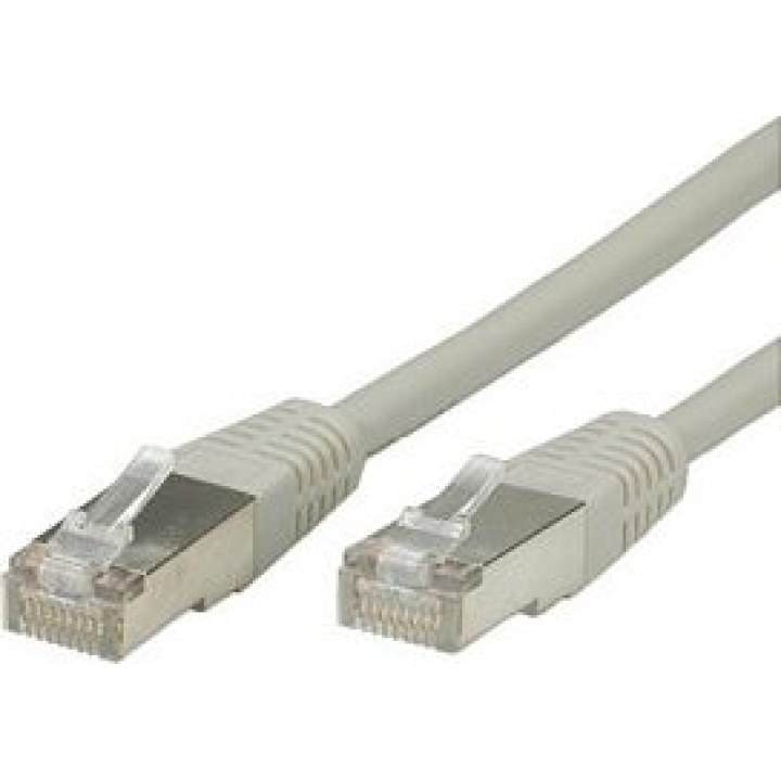VALUE Patchkabel Kat.6 Class E S/FTP PiMF grau 5m