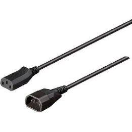 BACHMANN Kaltgerte Kabel C13-C14 schwarz 1m