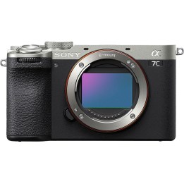 Corpo da Sony Alpha 7C II prateado