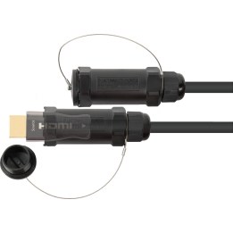 Python AOC Hybrid HDMI® 2.0b Kabel, stahlarmiert, 20m