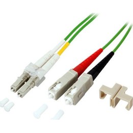 EFB Duplex Patch Cable LC-SC OM5 3m LSZH 2mm lime green