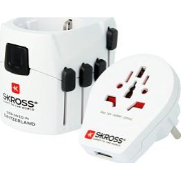 Adattatore da viaggio SKROSS PRO World e USB 7A