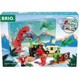 BRIO World Calendario de Adviento dinosaurios