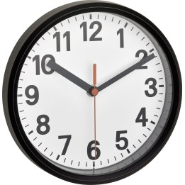 60.3538.01 Analogue wireless wall clock, black