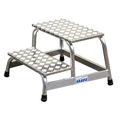 Conjunto de escada de plataforma de 2 degraus Krause Stabilo 805027