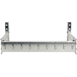 EFB 19" universal top-hat rail bracket, including 4U angle bracket set