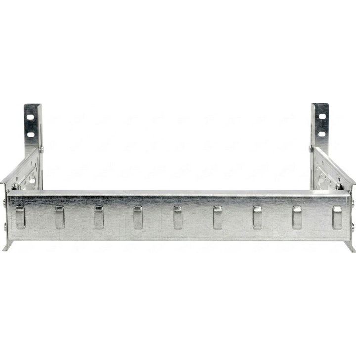 EFB 19" universal top-hat rail bracket, including 4U angle bracket set