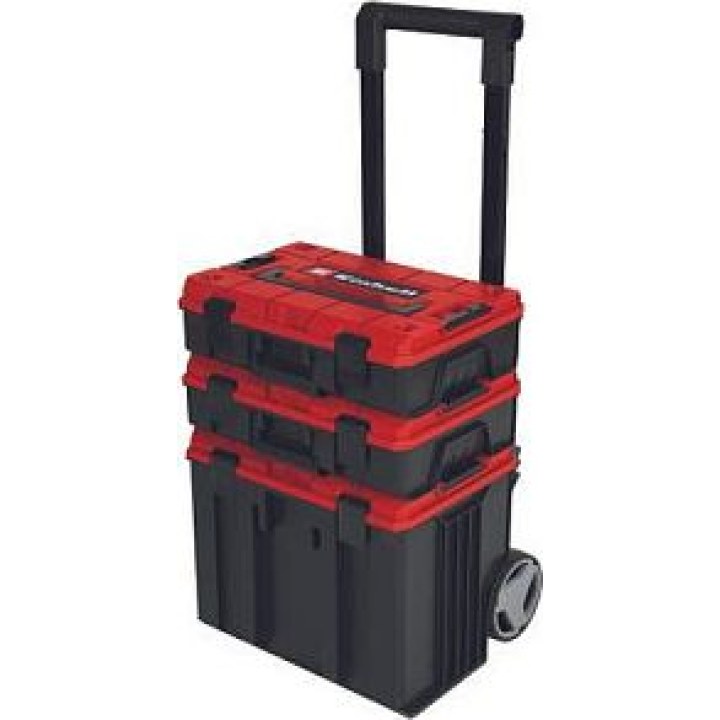 E-Case Tower system case (black/red, 1x E-Case L, 2x E-Case S)