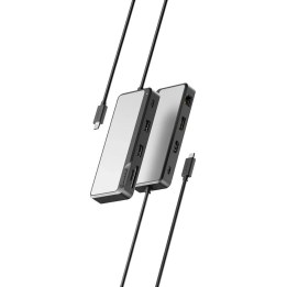 PRO AXIS DOCK USB-C 8 IN 1 CON DOPPIO SCHERMO