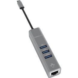 TERRATEC Connect C2 USB-C to USB 3.0/LAN Adapter