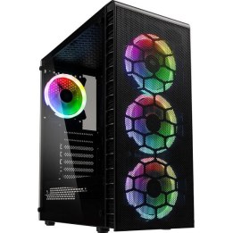 Torre Midi Kolink Observatory Lite Mesh ARGB - negro