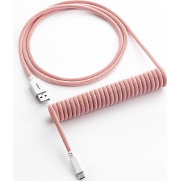 Câble de clavier spiralé CableMod Classic USB-C vers USB Type A, Orangesicle - 150 cm