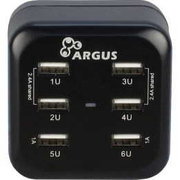 Inter-Tech Argus LS-6US 80mm USB 5V charger socket