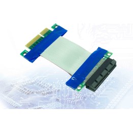 Extensor de tarjeta Inter-Tech Riser de 5 cm, PCIe x4, flexible