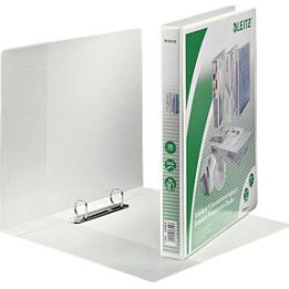LEITZ Presentation Ring Binders, 2-ring, DIN A4, 3.7 cm, white