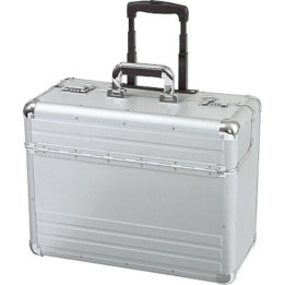 Mala de piloto ALUMAXX OMEGA prateada até 43,2 cm (17 polegadas)