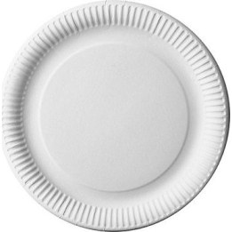 PAPSTAR pure white paper plates 11740
