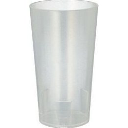 PAPSTAR Reusable drinking cup, 6.5 cm, 0.2 l, transparent