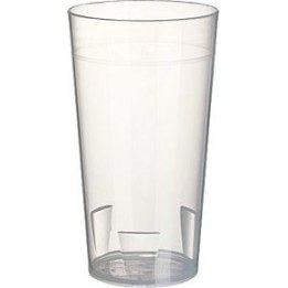 PAPSTAR Reusable drinking cup, 7 cm, 0.3 l, transparent