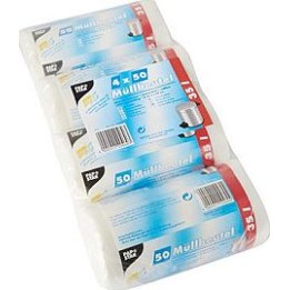PAPSTAR bin liners, 35.0 l, transparent