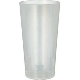 PAPSTAR Reusable drinking cup, 7.5 cm, 0.4 l, transparent