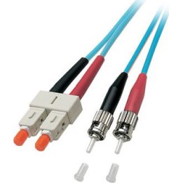 EFB Duplex Patch Cable SC-ST OM3 20m LSZH 3mm aqua