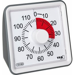 TFA® Visual Kitchen Timer, Silver