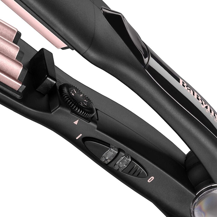BaByliss The Crimper Texturiereisen Warm Schwarz , Pink 1,8 m