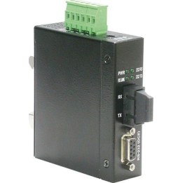 Convertidor industrial RS232 - Fibra óptica multimodo SC