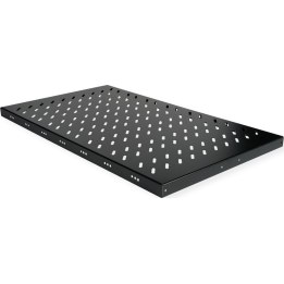 Prateleira ROLINE 48,26 cm, 19 polegadas, 1 U, 770 T, 50 kg, preta