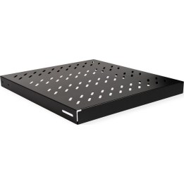 Estante ROLINE de 48,26 cm, 19 pulgadas, 1 U, 500 T, 50 kg, negro