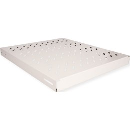 Estante ROLINE de 48,26 cm, 19 pulgadas, 1 U, 500 T, 50 kg, gris