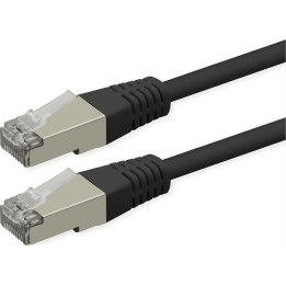 Cable de conexión KAB ROLINE Cat. 6 Clase E PoE S/FTP PiMF negro, 20 m