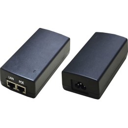 VALUE 21991498 Gigabit PoE+ injector, 30 W, black