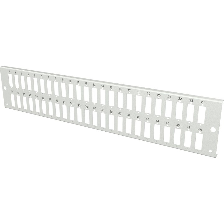 PLACA FRONTAL 2U 48 X SC DÚPLEX
