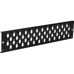 EFB-Elektronik VSB2HE-FP-SW-48SC-S painel frontal 2U preto