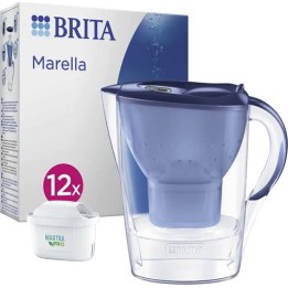 BRITA Tischwasserfilter Marella *blau* inkl. 12 Filter