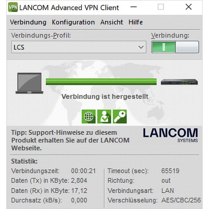 Z Lancom Advanced VPN para Windows, 1 usuario