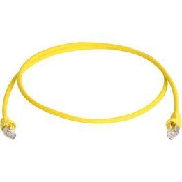 Telegärtner CAT6a RJ45 S/FTP patch cable, 7.5 m, yellow