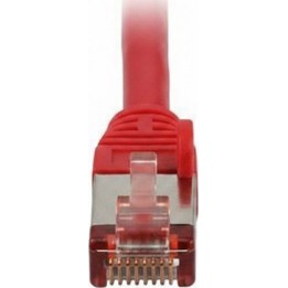 Cable de conexión CAT6 SSTP de 15 m, rojo
