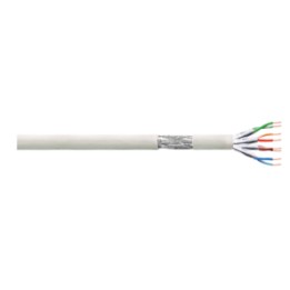 LAN patch cable, S/FTP Cat.6, copper, PVC, grey, 305 m