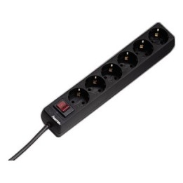 Hama power strip with switch, 1.4 m