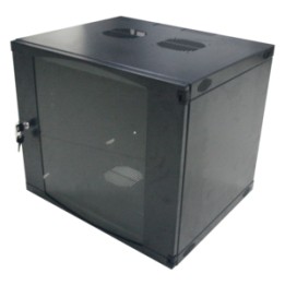 Logilink 19" Wallmount Single Section Box 15U, Flat Pack, black